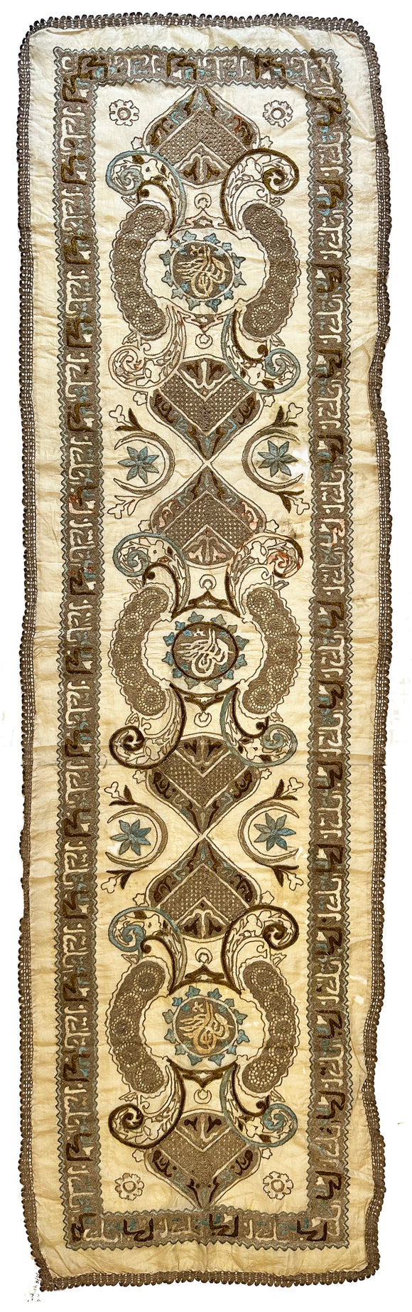 Turkish Silk Metal on Embroidery