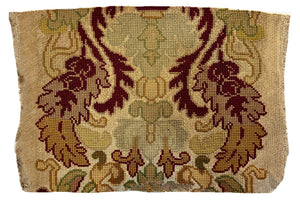 19th Century French Needlepoint for Pillows