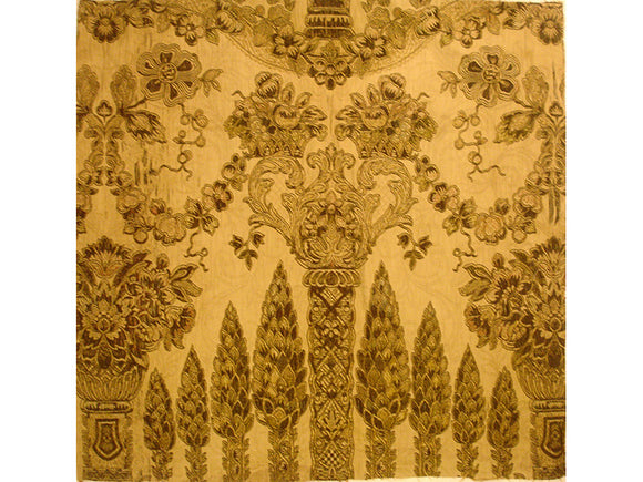 19th Century French Silk Embroidery for Pillows (2 available)