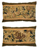 16th Century Brussels Tapestry Pillows (2 available)