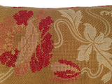 19th Century American Needlepoint Pillow