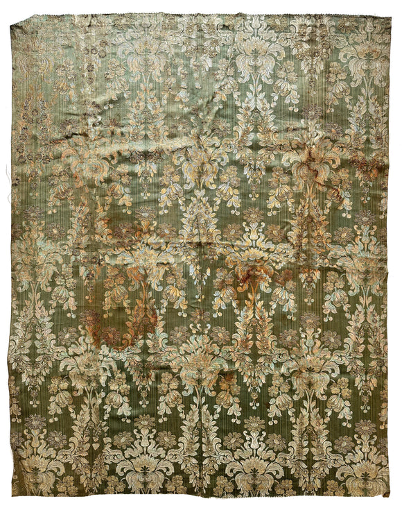 19th Century French Brocade Textile