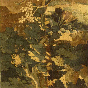 17th Century Verdure Tapestry Fragment (for Pillowcase)